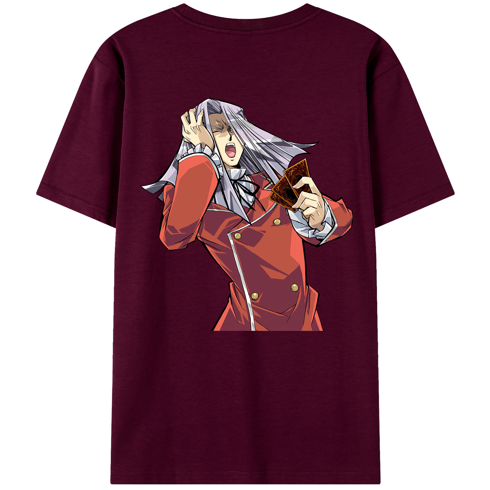 （画像用） 遊☆戯☆王 Yu-Gi-Oh! レディース半袖Tシャツ(バックプリント)